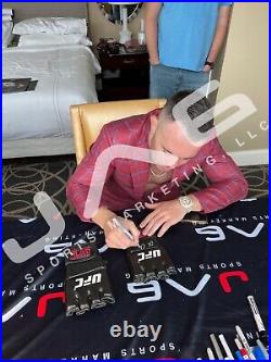 Colby Covington autographed signed inscribed glove UFC JSA Witness Kamaru Usman