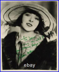 Colleen Moore Autographed Inscribed Photograph