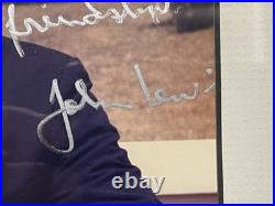 Congressman & CIVIL Rights Leader, John Lewis Signed, Inscribed Photo