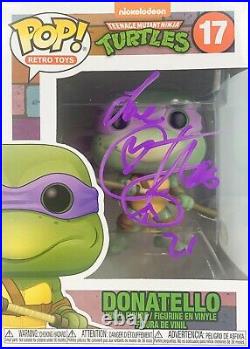 Corey Feldman autograph signed inscribed Funko Pop 17 Ninja Turtle Donatello PSA