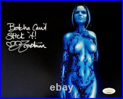 Cortana Signed Photo Halo Jen Taylor Autograph Inscribed XBox 8x10 JSA COA 093