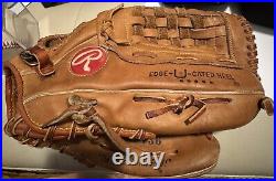 DALE MURPHY Signed Stat Inscribed Autograph AUTO Rawlings Glove Beckett BAS COA