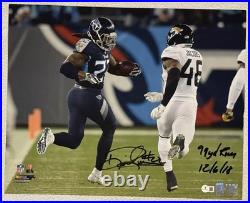 DERRICK HENRY Signed & Inscribed 16x20 (BECKETT)