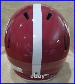 DEVONTA SMITH AUTOGRAPH SIGNED FULL ALABAMA REPLICA HELMET INSCRIBED With BECKETT