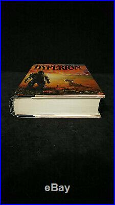 Dan Simmons HYPERION Limited Edition, Autographed, First Edition Hardcover
