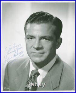 Dana Andrews Inscribed Photograph Signed