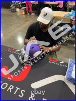 Daunte Culpepper autographed signed inscribed helmet Minnesota Vikings JSA