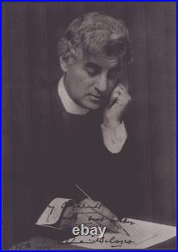 David Belasco Autographed Inscribed Photograph