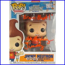 Debi Derryberry autographed signed inscribed Funko Pop #1903 Jimmy Neutron JSA