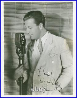 Dennis King Inscribed Photograph Signed Circa 1938