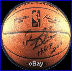 Dennis Rodman autographed signed inscribed basketball Chicago Bulls PSA HOF