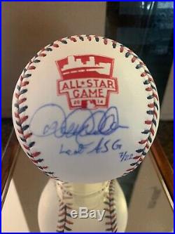 Derek Jeter Autographed Inscribed Last ASG Baseball Steiner LE 7/22