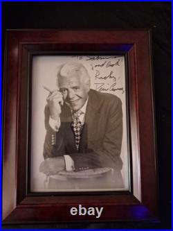 Desi Arnaz Sr. Autographed Inscribed Photograph Framed