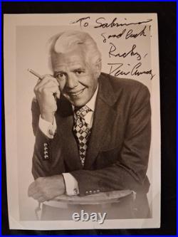 Desi Arnaz Sr. Autographed Inscribed Photograph Framed
