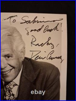 Desi Arnaz Sr. Autographed Inscribed Photograph Framed