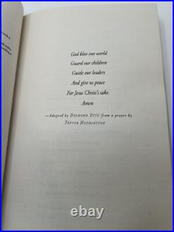 Desmond tutu Signed book God is Not A Christian Inscribed