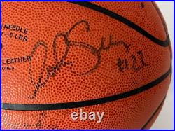 Detroit Pistons Autograph TEAM Signed Basketball Isiah Daly Rodman Inscribed VJ