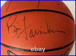 Detroit Pistons Autograph TEAM Signed Basketball Isiah Daly Rodman Inscribed VJ