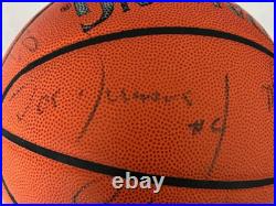 Detroit Pistons Autograph TEAM Signed Basketball Isiah Daly Rodman Inscribed VJ