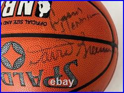 Detroit Pistons Autograph TEAM Signed Basketball Isiah Daly Rodman Inscribed VJ
