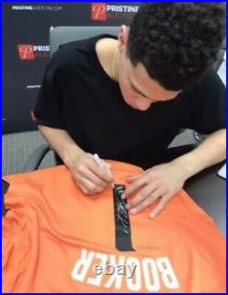 Devin Booker Signed Inscribed Phoenix Suns Autograph NBA Swingman Jersey JSA COA