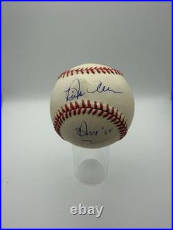 Dick Allen Signed Baseball Inscribed ROY 64 PSA Certified Autograph HOF 2025