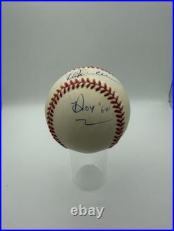 Dick Allen Signed Baseball Inscribed ROY 64 PSA Certified Autograph HOF 2025