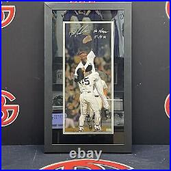 Doc Gooden Framed signed inscribed 12x22 New York Yankees autographed Steiner CX