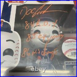 Doc Gooden Signed Inscribed Mr. Met Funko Pop Autographed MLB certified
