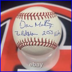 Don Mattingly New York Yankees Signed OMLB Inscribed Autographed Steiner CX