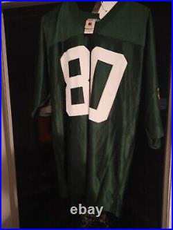 Donald Driver NFL Players Jersey L Autograph Signed Inscribed #80 Go Pack GO JSA