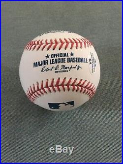 Donald Trump Hand Signed Autographed OMLB Baseball Inscribed Best Wishes COA