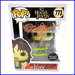 Doug Jones Autographed Hocus Pocus Funko Pop Inscribed Billy Butcherson JSA COA