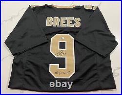Drew Brees New Orleans Saints Signed Autographed Jersey Beckett COA- Inscribed