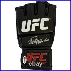 Dricus Du Plessis autographed signed inscribed glove UFC JSA COA Stillknocks