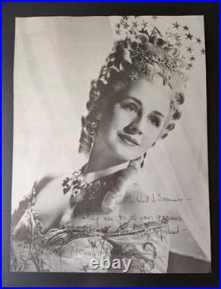 Dual Autographed Norma Shearer Inscribed Theatre Program Auto 2x Signed