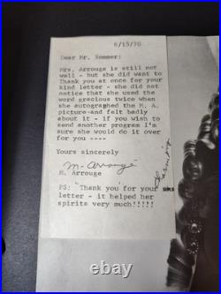 Dual Autographed Norma Shearer Inscribed Theatre Program Auto 2x Signed