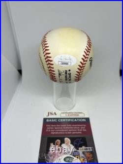 Duke Snider Signed Baseball Inscribed Duke Of Flatbush JSA Certified Autograph