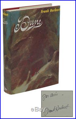 Dune SIGNED by FRANK HERBERT Fine Hardcover Reprint Inscribed & Autographed