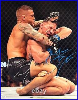 Dustin Poirier autographed signed inscribed 16x20 photo UFC JSA Dustin Poirier autographed signed inscribed 16x20 photo UFC JSA
