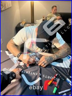 Dustin Poirier autographed signed inscribed 8x10 photo UFC JSA COA Max Holloway