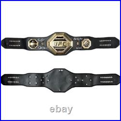 Dustin Poirier autographed signed inscribed belt UFC JSA COA Max Holloway