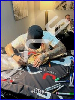 Dustin Poirier autographed signed inscribed belt UFC The Diamond JSA