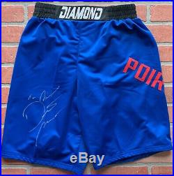 Dustin Poirier autographed signed inscribed trunks UFC The Diamond PSA COA