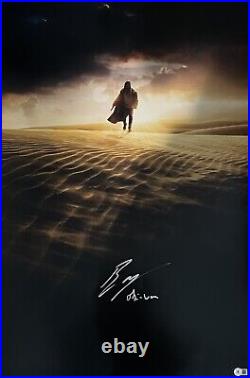 EWAN McGREGOR Signed Autograph Inscribed (Obi Wan) 20x30 Photo Beckett BAS