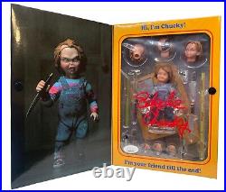 Ed Gale autographed signed inscribed Necca Action Figure Chucky JSA Childs Play