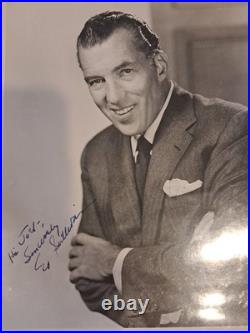 Ed Sullivan Signed Photograph Inscribed Legendary TV Host Autograph