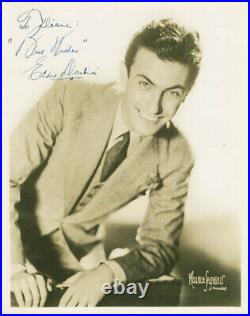 Eddy Duchin Inscribed Photograph Signed