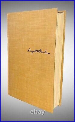 Eisenhower/Crusade in Europe First Edition! SIGNED on Personal Bookplate