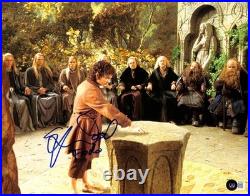 Elijah Wood Signed Lord of the Rings Photo 11x14 Inscribed Frodo BECKETT